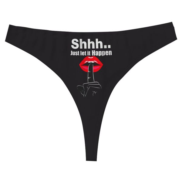 Funny Women's Thong Underwear Novelty Birthday Gift Couple Wife Girlfriend