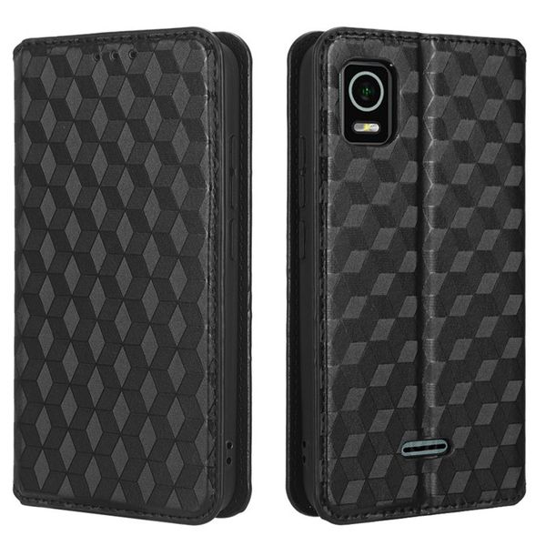 Flip Cover Compatible With Cricket Debut Smart Shockproof Leather Cover