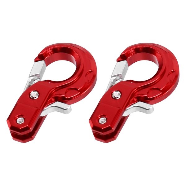 RC Crawler with Trailer Hook for 1/10 SCX10 CC01 ,Red
