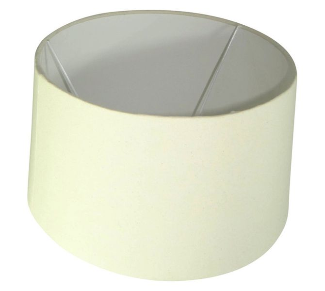 Tapered Drum Lamp Shade - Ivory (440mm)