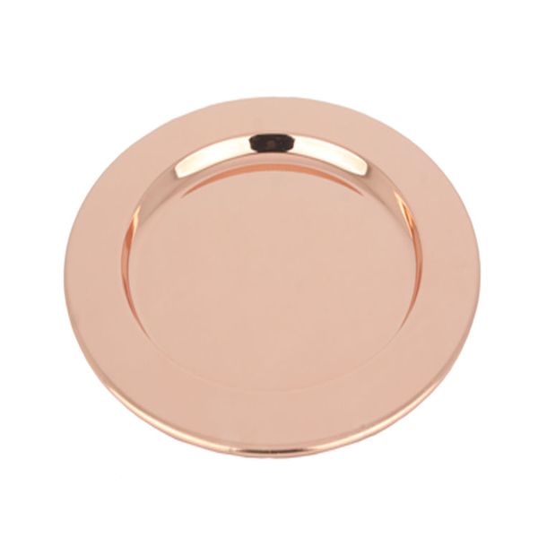 Rose Gold Metal Underplate Plain 33cm (Pack of 10 Pieces)