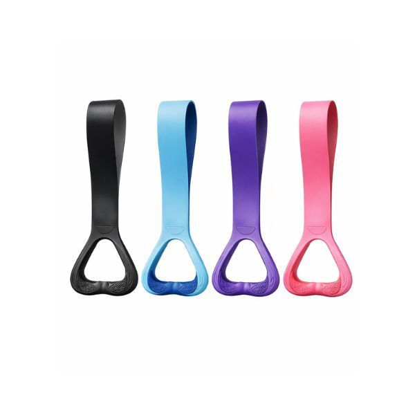 Resistance Bands - 4 Piece Set Black, Blue, Purple, Pink - Fitness Bands
