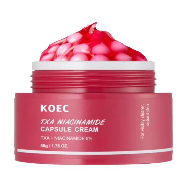 KOEC TXA Niacinamide Capsule Cream - Brightening &amp; Hydrating Moisturiser