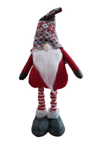 Gnome Christmas Decoration - Red, White and Grey