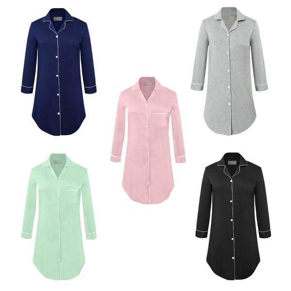 Hannah Grace Maternity 5 Day Winter Sleepshirt Combo