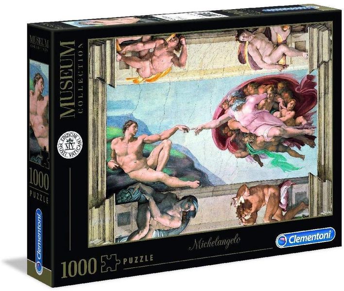 Clementoni 1000 Piece Puzzle - Michel Angelo