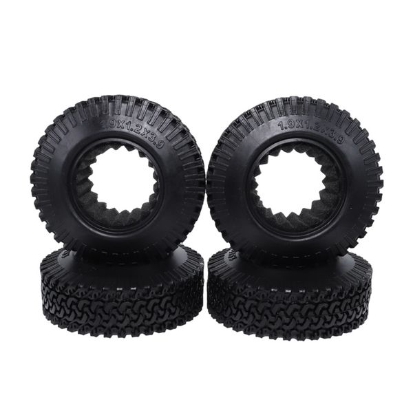 4Pcs RC 1:10 Crawler Wheels Tire 1.9 Inch Rubber Wheel Tire 98mm Tyre