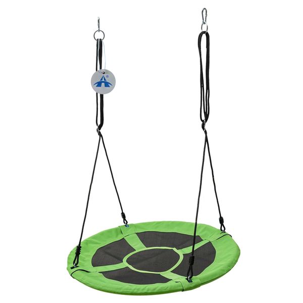 Alanes 105cm 900D Oxford Flying Saucer Tree Swing for Kids Indoor Outdoor