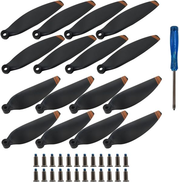 16Pcs Low-Noise Quick-Release Propellers for Mini 2/SE/4K Drone,