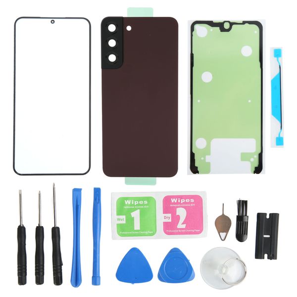 Back Glass Cover compatible with Samsung Galaxy S22 Plus Purple
