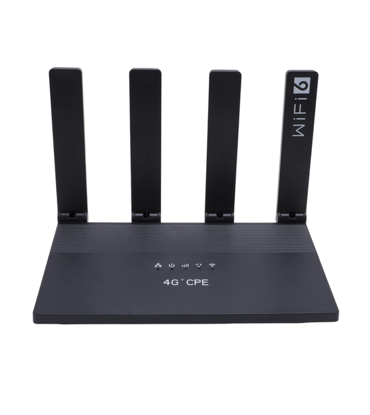 4G LTE CPE Wireless Router with SIM Slot - Up to 20 Devices, 200m Coverage