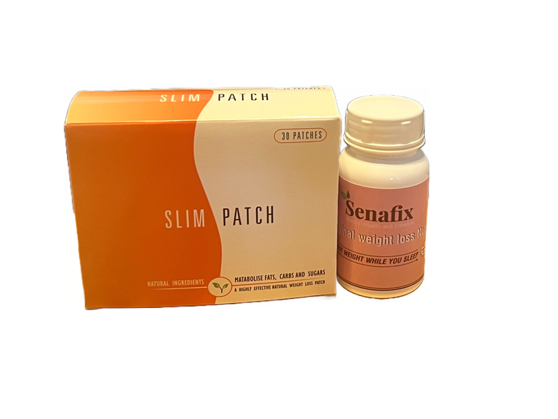 Senafix Nuts For Cleansing &amp; Weight Loss And 30 Slim Patch