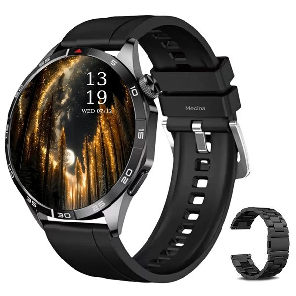 Smartwatch for Men 1.43" AMOLED Tech Style Bluetooth Calling Watch