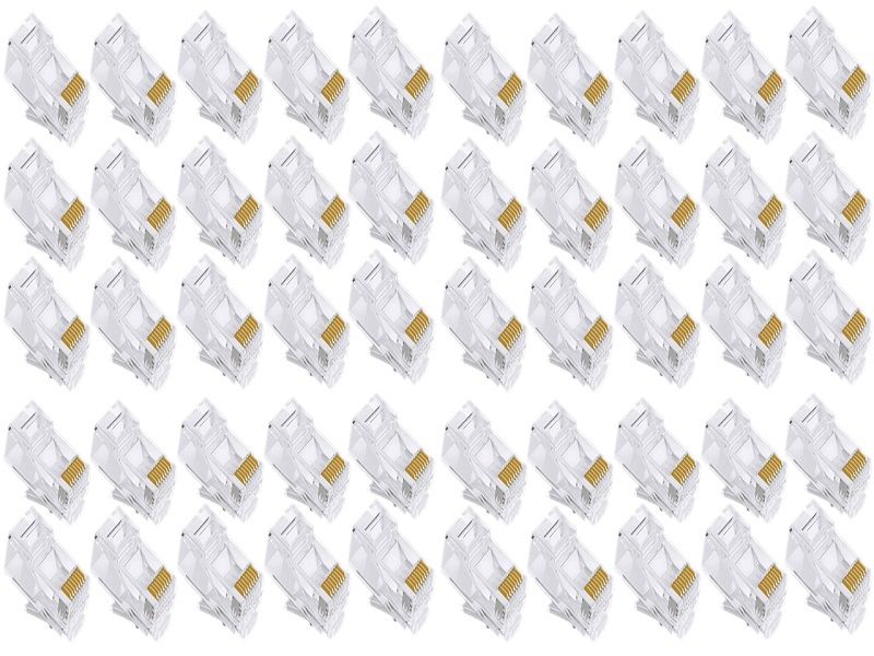ZATECH RJ45-CAT5 Connector (Pack of 50)
