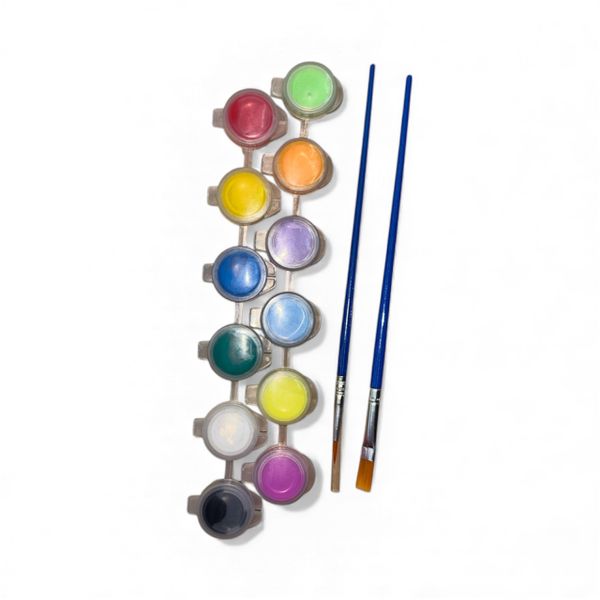 12-Colour 5ML Acrylic Paint Set - TYP002