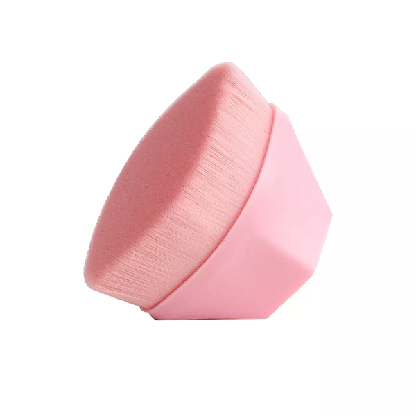 Traceless Foundation Brush Diamond-shaped handle - Sakura Pink