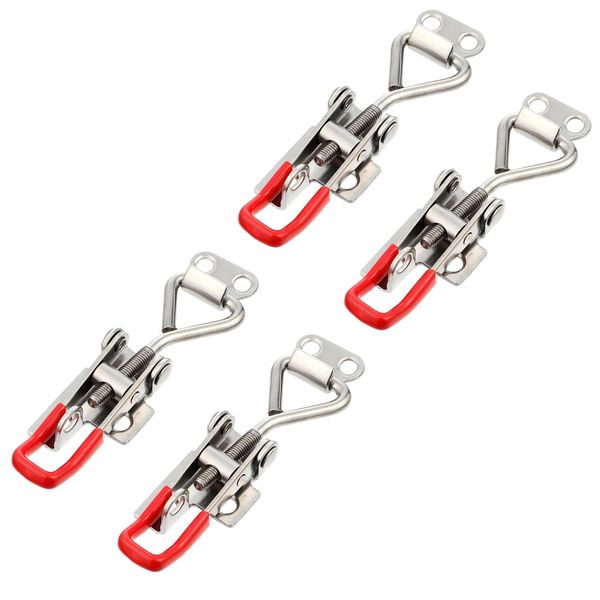 4Piece 4003 Toggle Latch Clamp With Lock, Heavy Metals 300KG Holding Capacity