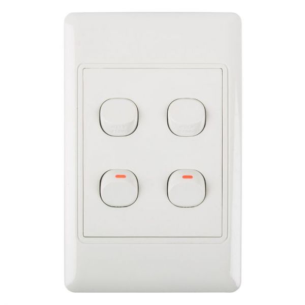 Nexus - Light Switch &amp; Cover 4L - 2 Pack