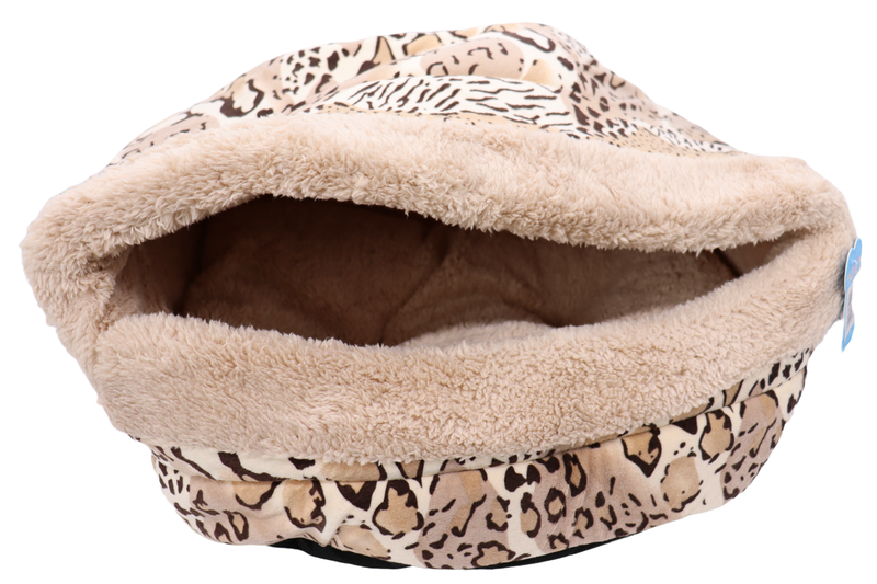 Leopard Print Pet Bed image