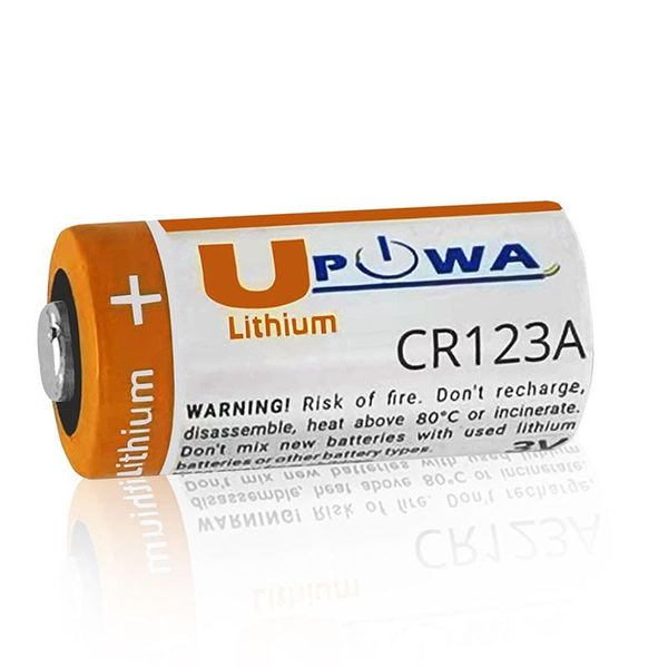 MrUL-Upowa CR123A 3V Lithium Battery 2PCS