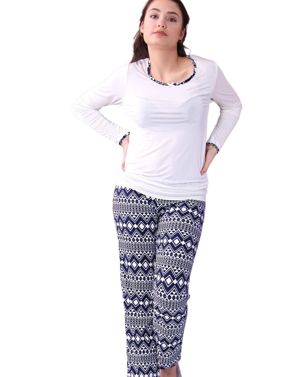 Sleep Angel Ladies' Long Sleeve Pyjama 