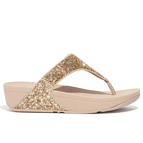 FitFlop Lulu Glitter Platino Size 3 Shop Today. Get it Tomorrow