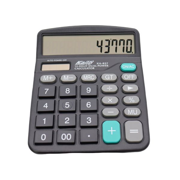 12 Digit Electronic Office Calculator