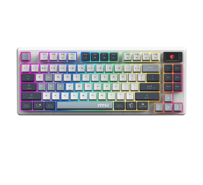 MSI Gaming Gear FORGE GK600 TKL WIRELESS SKY Keyboard