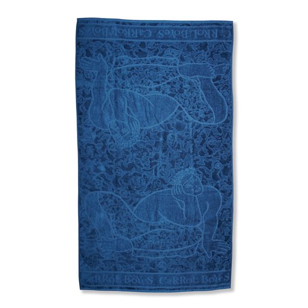 Carrol Boyes Bath Sheet - Serene-Navy