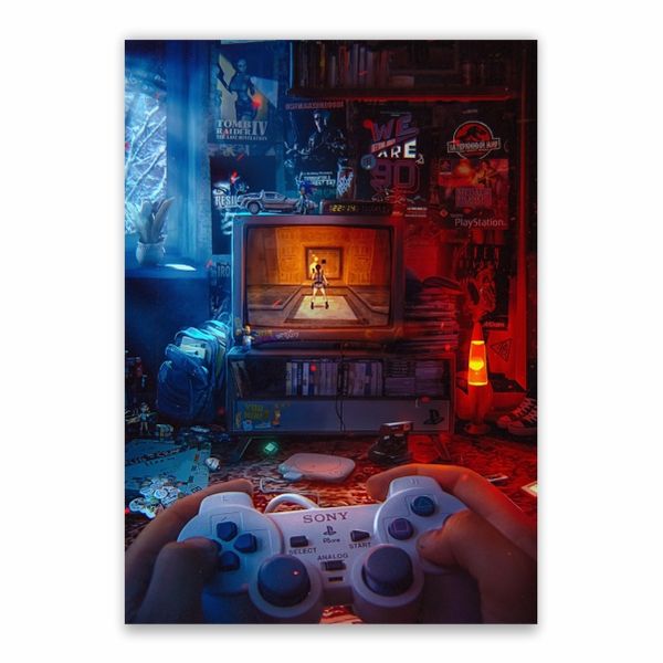 Gamer Room Zone - A1 Poster