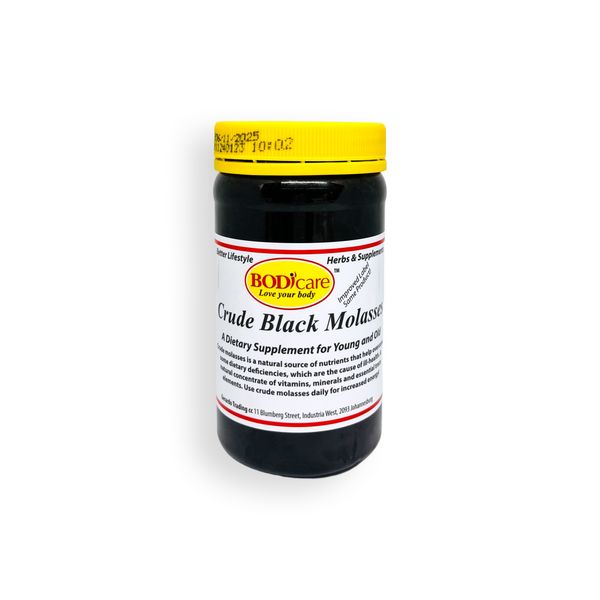Bodicare Crude Black Molasses 500G