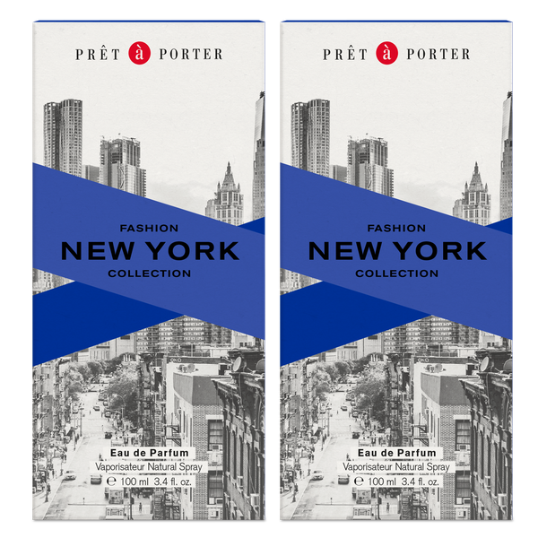 Prêt à Porter New York Eau de Parfum For Men 100ml + 100ml