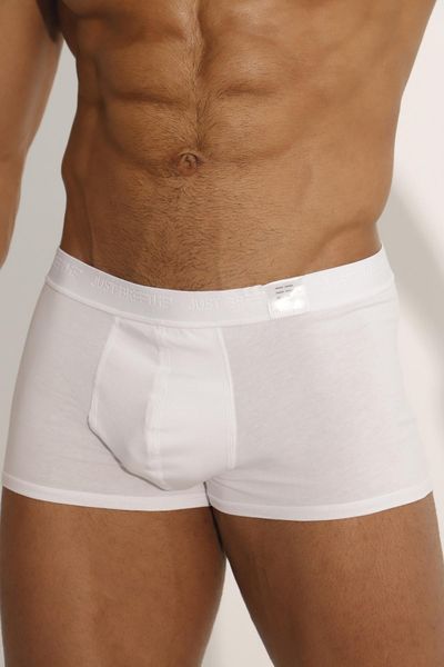 Breeth Men's Low Rise Short Leg Stretch Cotton Boxer Brief Trunks