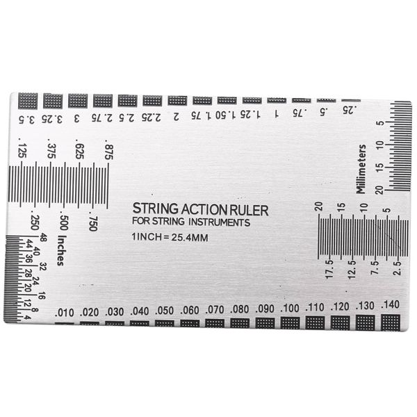 Baroque String Action Ruler Gauge Tool For Guitar And Acoustic