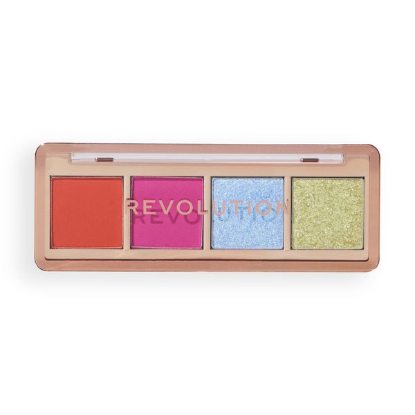 Revolution Beauty The Icon Edit Vibrant Brights Eyeshadow Palette
