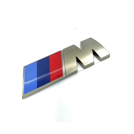 BMW M Badge - Gunmetal Emblem - 75mmx25mm, Shop Today. Get it Tomorrow!
