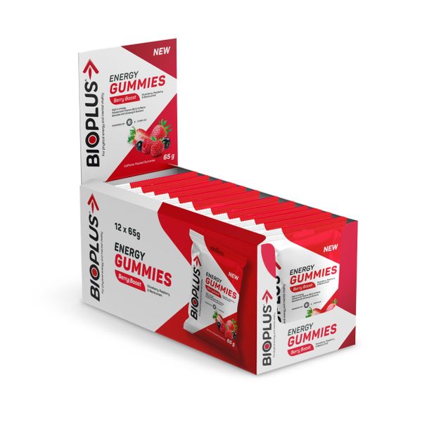 Bioplus Energy Gummies Berry Boost