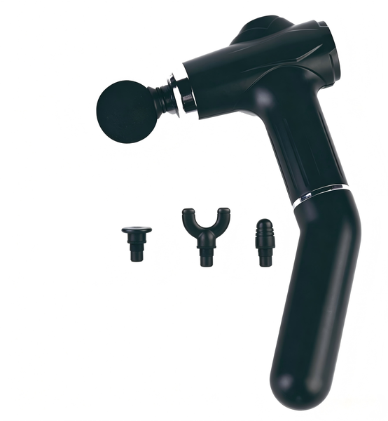 IPSTYLE Massage Gun &amp; 4 Attachments: Rechargeable Deep Tissue Massager