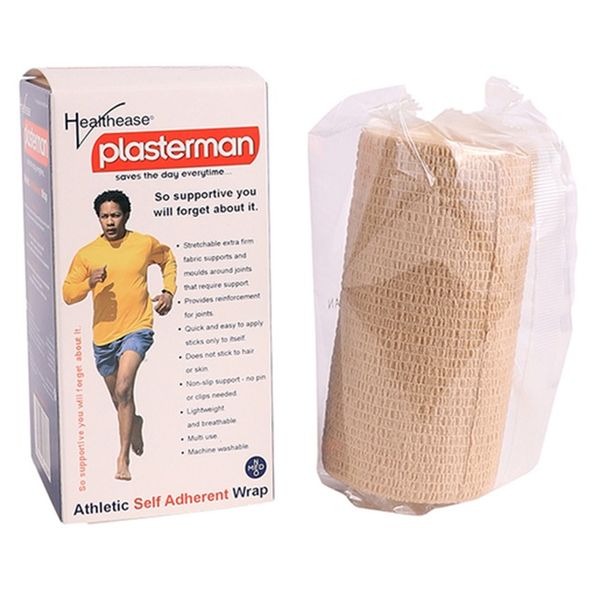 Healthease - Cohesive Bandages 4.5m Tan x3