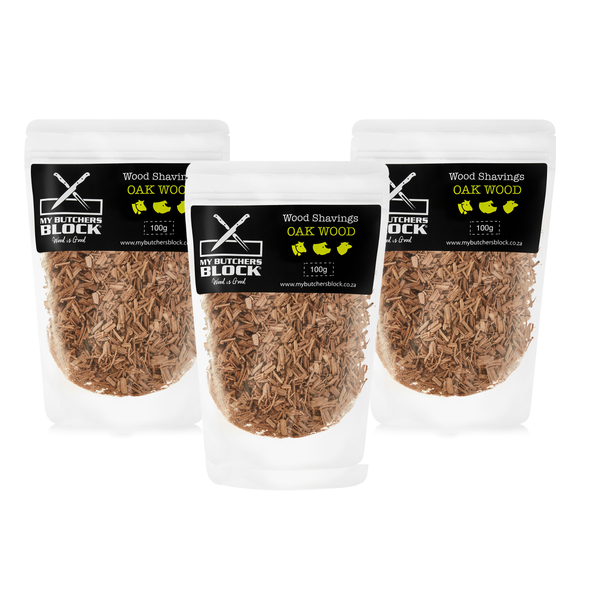 My Butchers Block - Smoke Shavings Oak 3 Pack