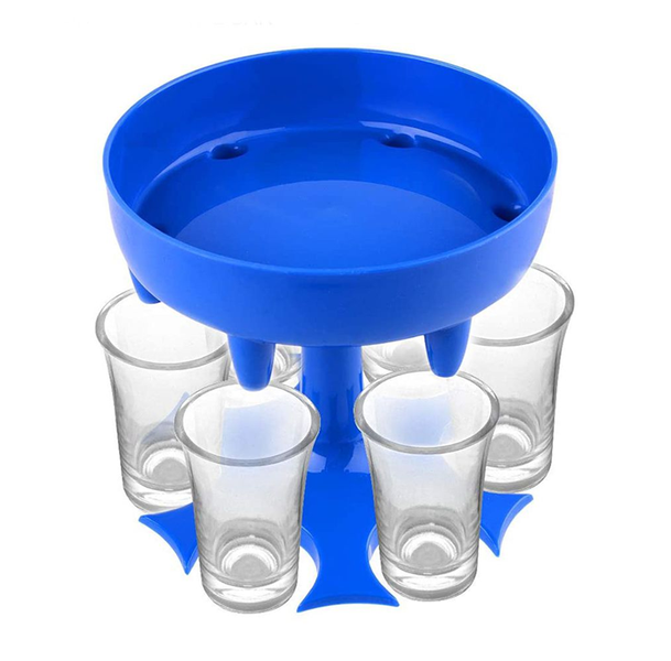 Liquor Shot Pourer - 6 Glass