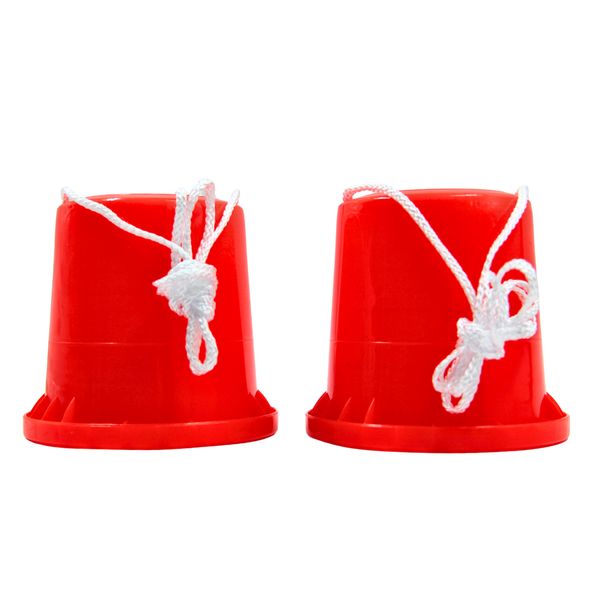 Greenbean - Bucket Balance Stilts - Red
