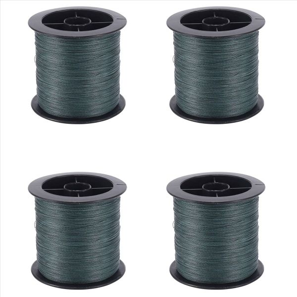 4X Nylon Braid Fishing Wire 30Lb 300M 11Kg for Lure Train