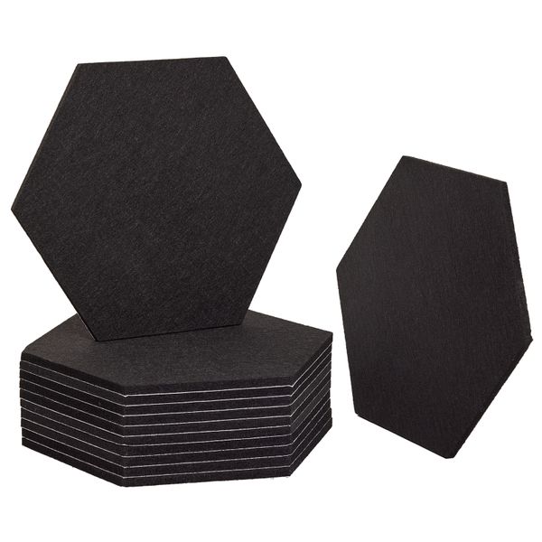 Chenshia 12 Piece Sound Proof Acoustic Panels Self-Adhesive Studio Panels