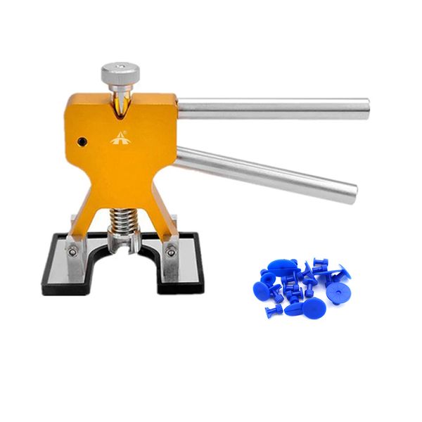 ALANES Car Dent Puller Kit Paintless Dent Lifter Repair Tool with 18 Tabs
