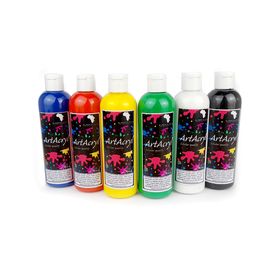 ArtAcryl - Premium Scholar Quality Acrylic Paint (Poster Paint) 6 x ...