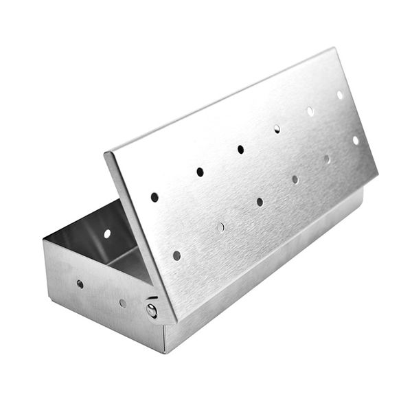 BBQ Grill Accessories Steel Cold Smoke Generator Barbecue Grill Smoker Box