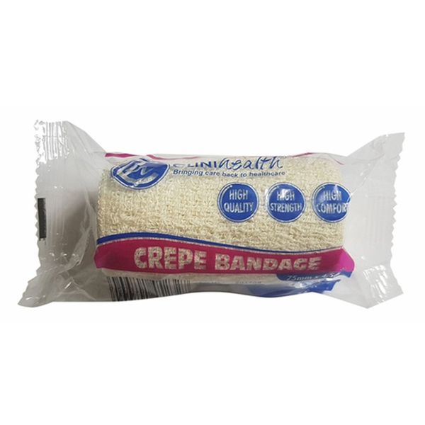 Clinihealth - Crepe Bandage 7.5cm x 4.5m x3