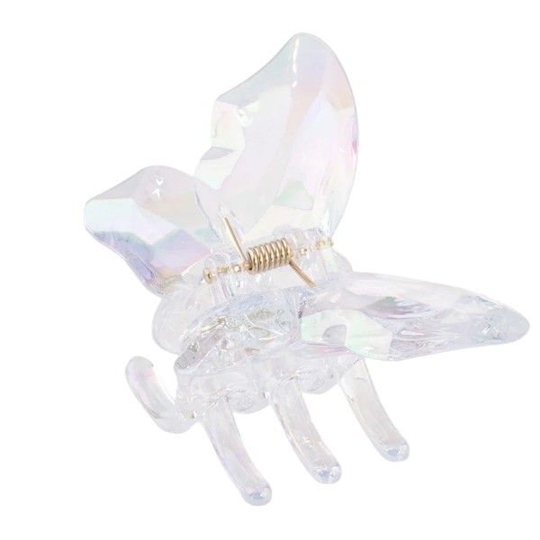Butterfly Style Hairclip - Transparent