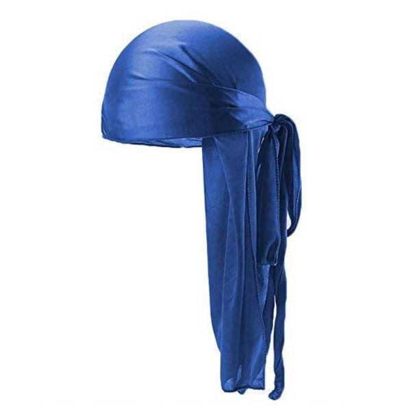 Silky Satin Durag,Long Tail Headwrap for Hairstyle,Smooth Fabric Head Cover